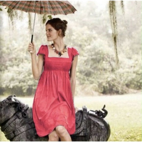 Anthropologie Dresses & Skirts - Anthropologie Pink Midi Dress
